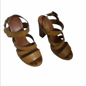 MIA Leather Strap Heels